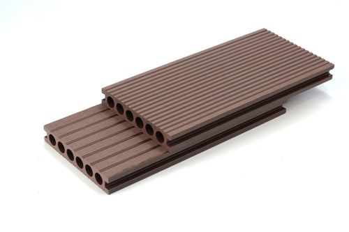 Composiet Vlonderplank Walnut