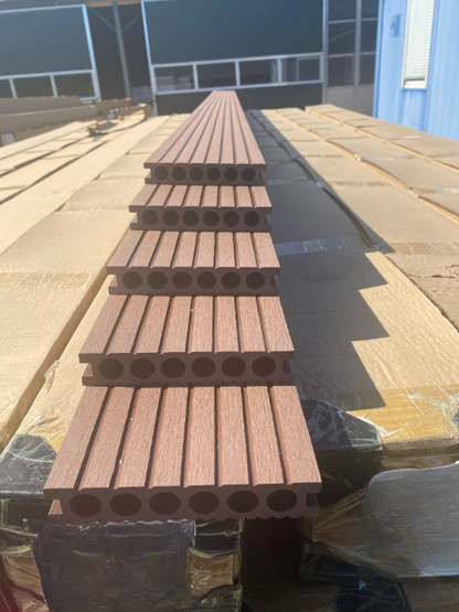 Composiet Vlonderplank Walnut